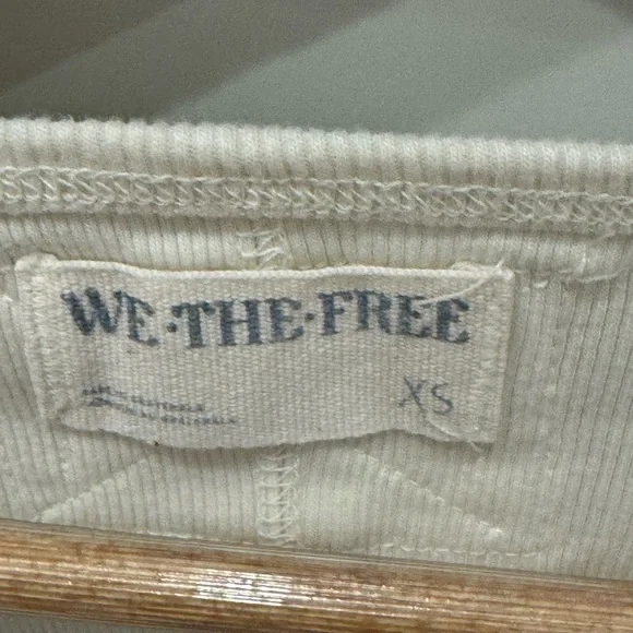 Free People -We The Free Hummingbird Cream Tank Top - Picture 3 of 6